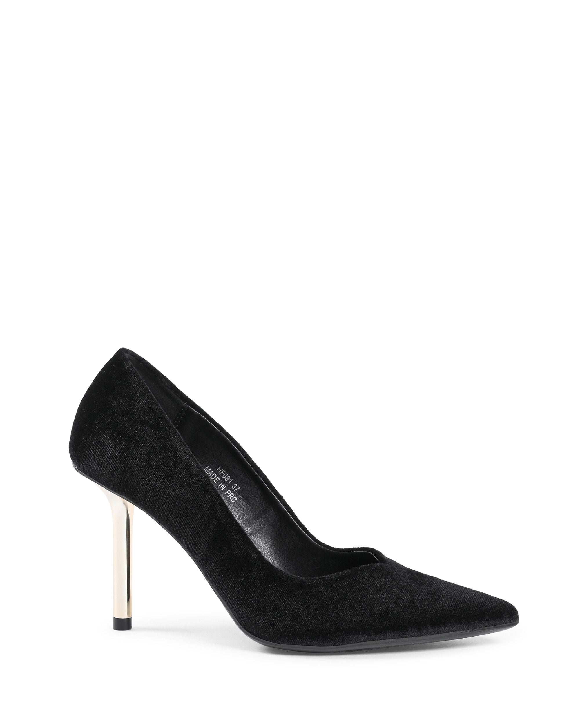 19V69 Italia Zapatos de salón para mujer negros HF091 NERO