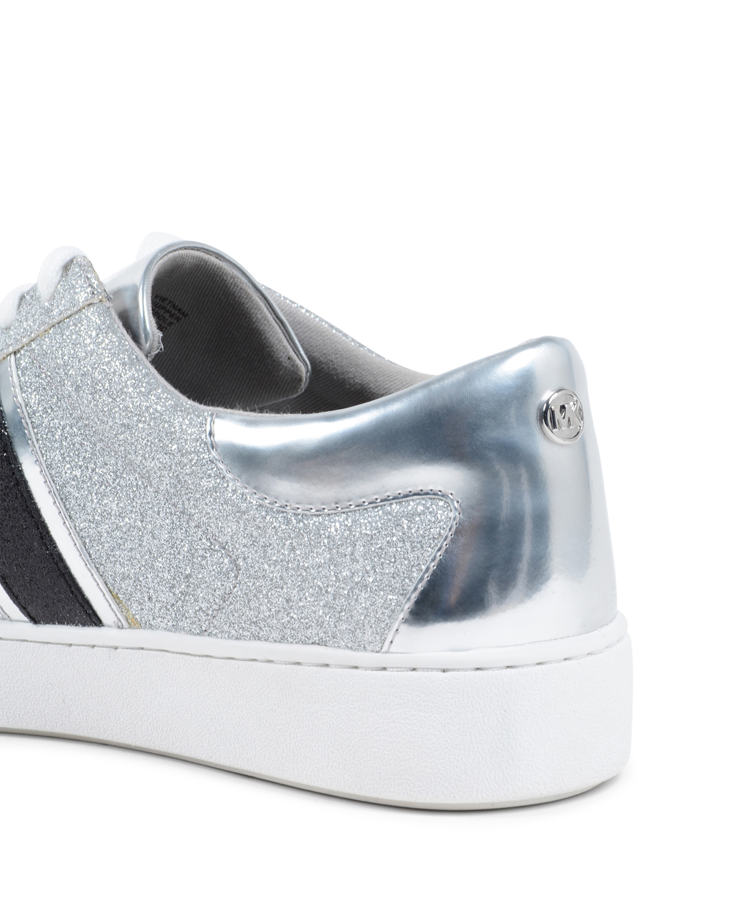 Zapatillas Michael Kors para mujer plateadas KEATON