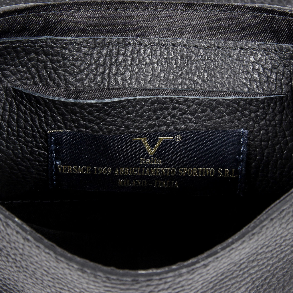 V 1969 Italia Womens Handbag Black DUBLINO
