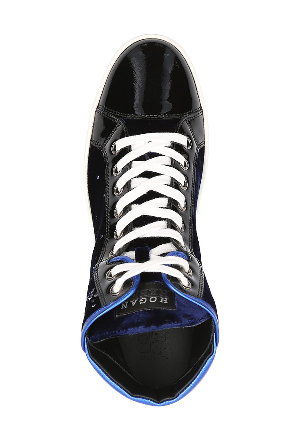 Zapatillas Hogan Rebel para mujer negras HXW1820N26166ZQ414M