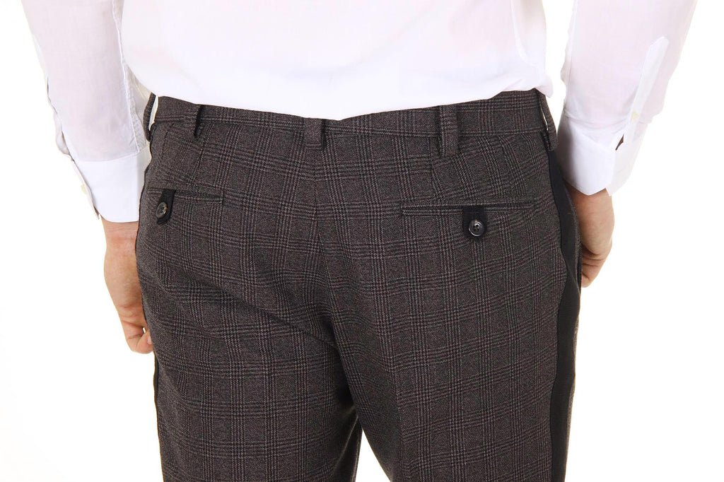 Pantalones de hombre Dolce & Gabbana Lambretta de lana virgen G4M6AX FQ3DX S8102