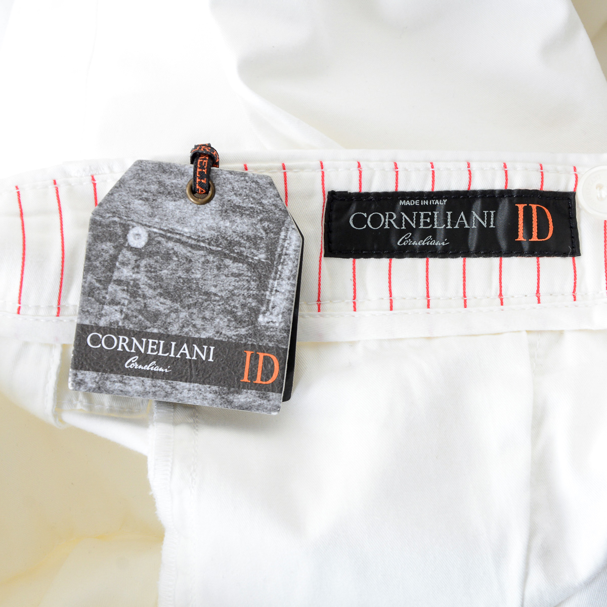 Pantalones blancos para hombre Corneliani