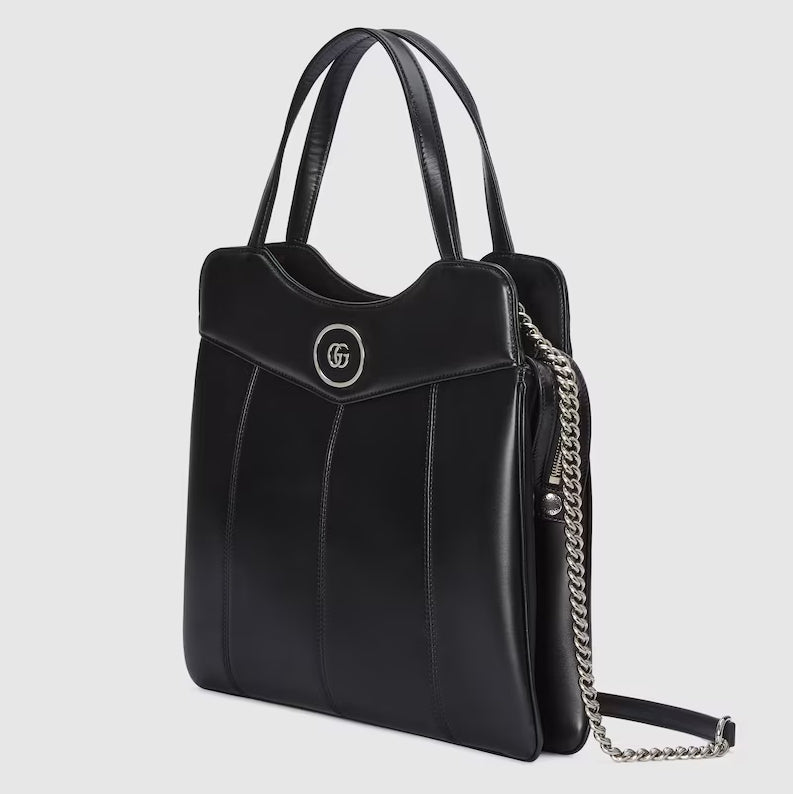 Bolso tote mediano de piel