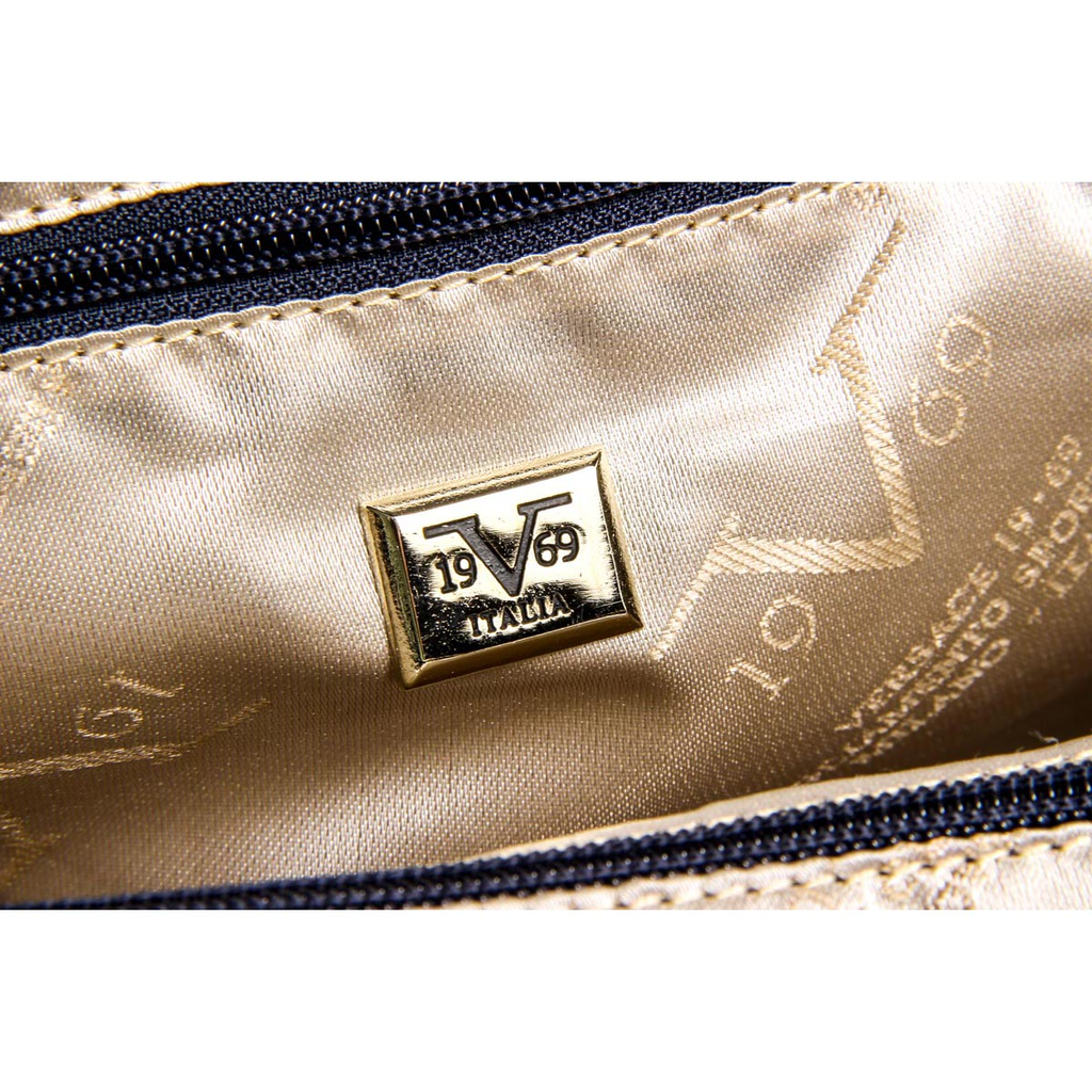 Bolso de mano para mujer V 1969 Italia V1969002 AZUL MARINO