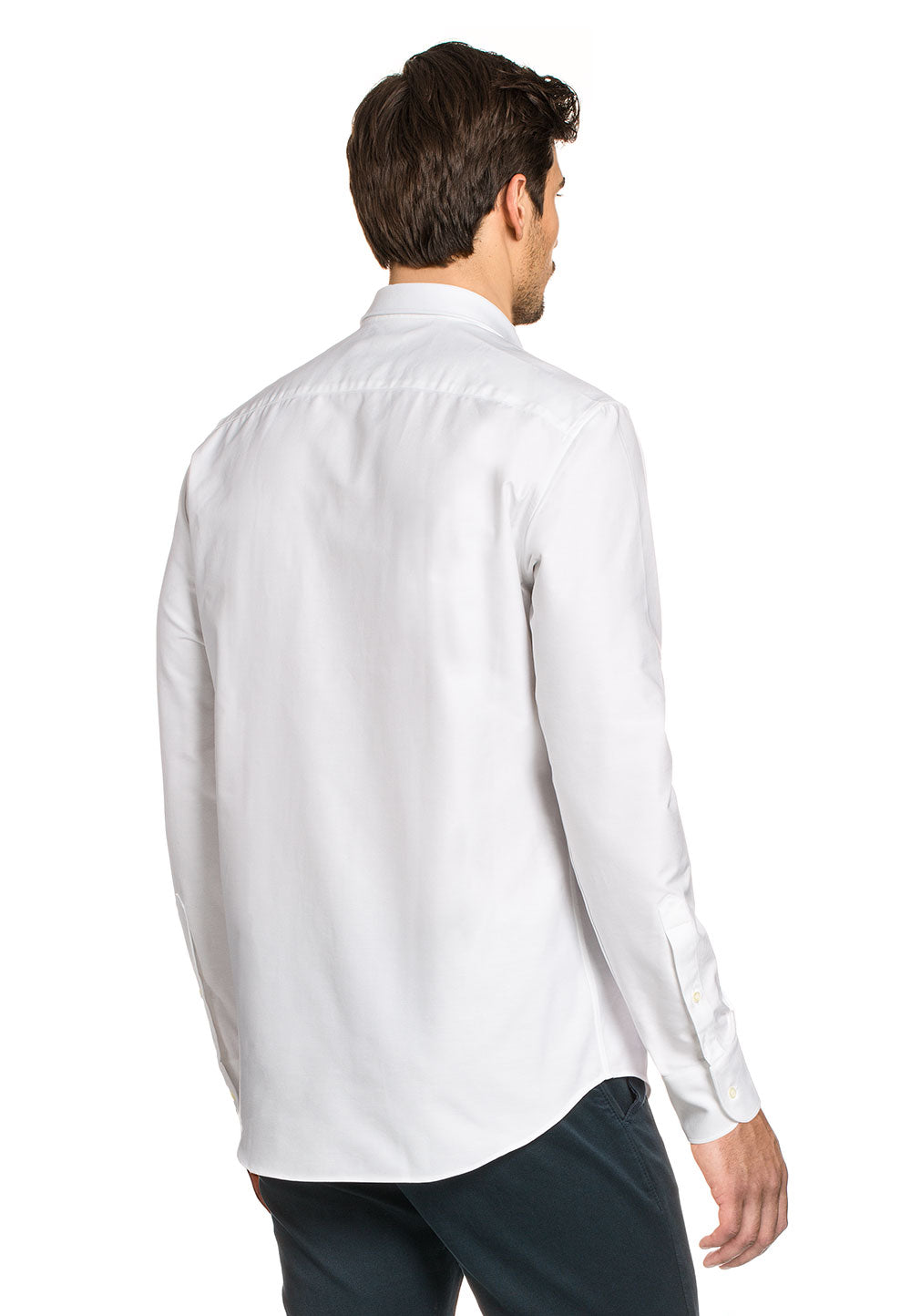 Camisa de cuello clásico moderno V 1969 Italia para hombre MCC10