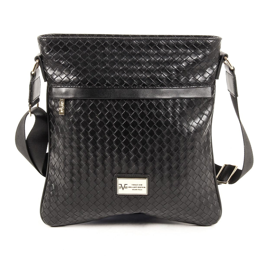 Bolso de hombro para hombre V 1969 Italia V1969017B NEGRO