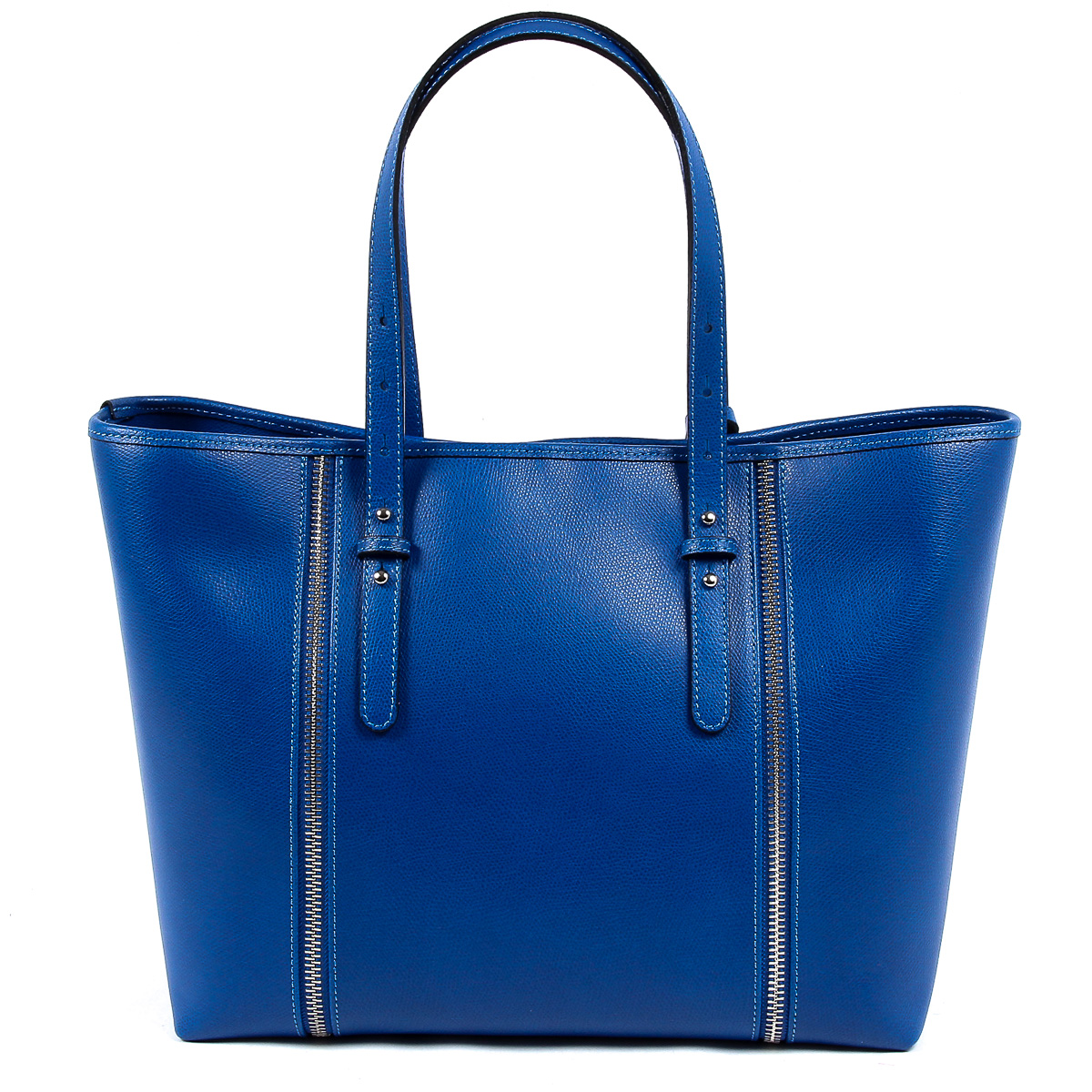 Andrew Charles Womens Handbag Blue ETHEL