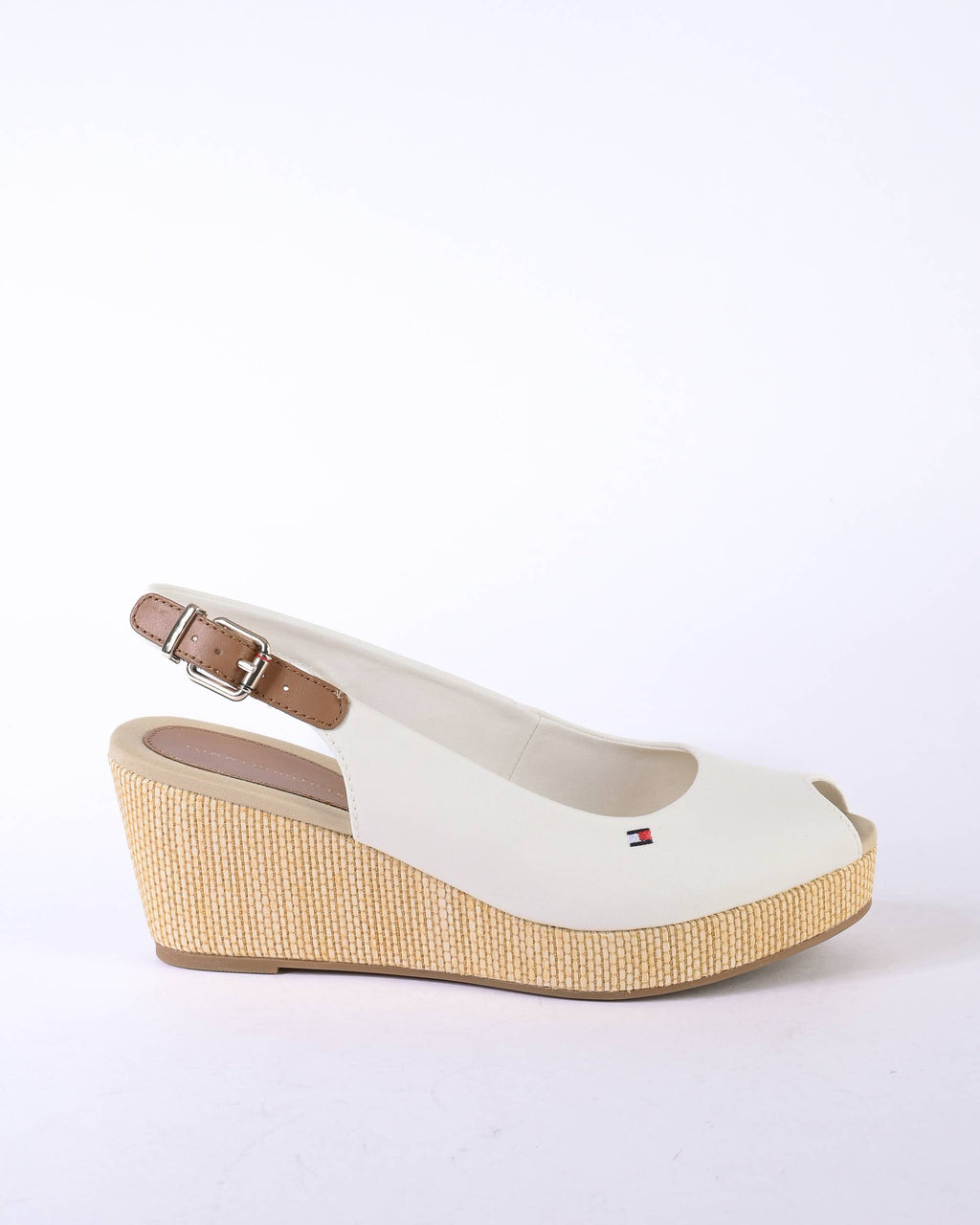 Tommy Hilfiger Womens Sandal Ivory FW0FW04788YBI