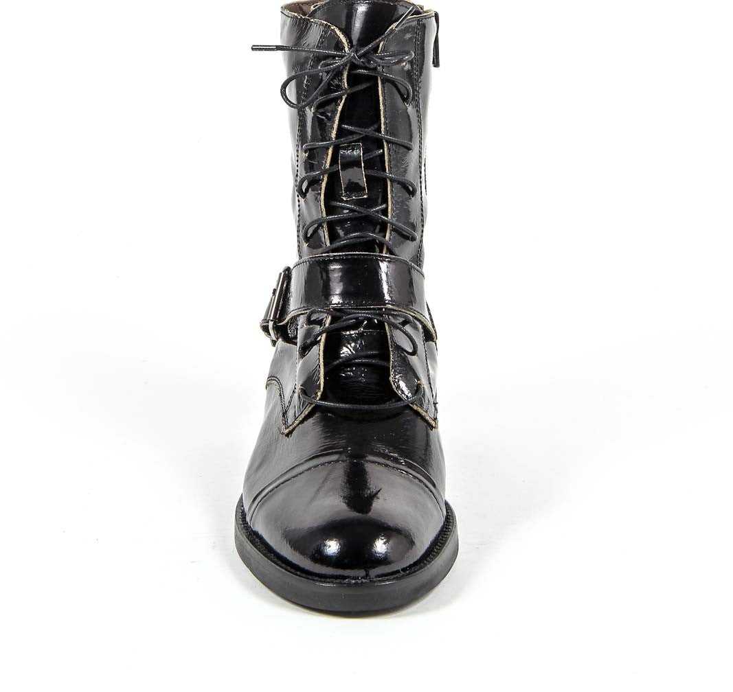 Bota Corta Mujer V 1969 Italia S03 VERNICE NERO