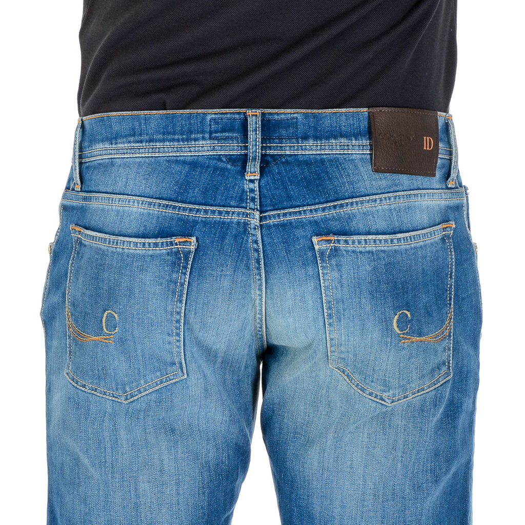 Vaqueros Corneliani para hombre azul claro