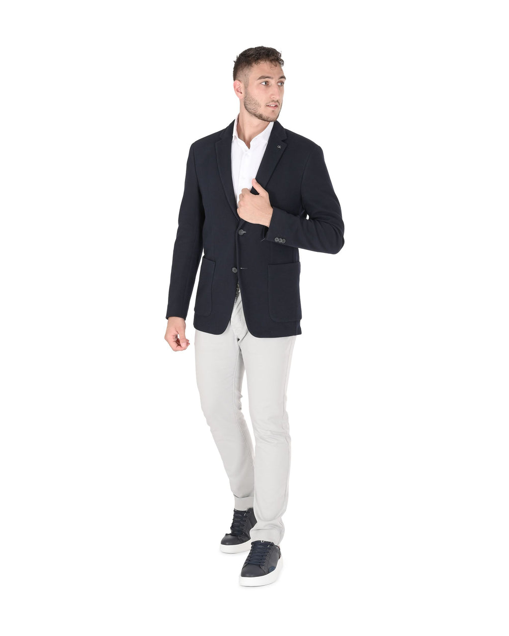 Calvin Klein Mens Blazer Blue K10K103892407