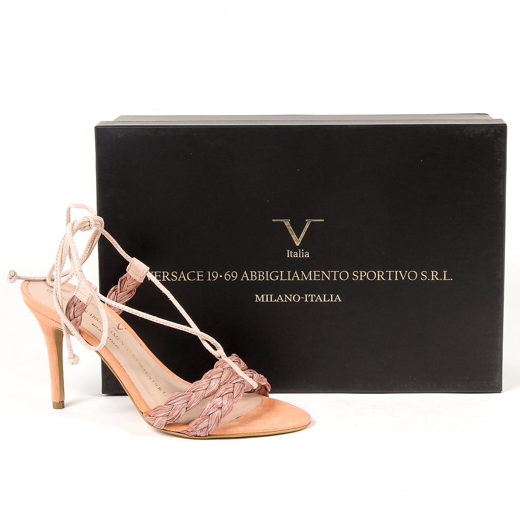 Sandalia V 1969 Italia para mujer rosa LETITIA