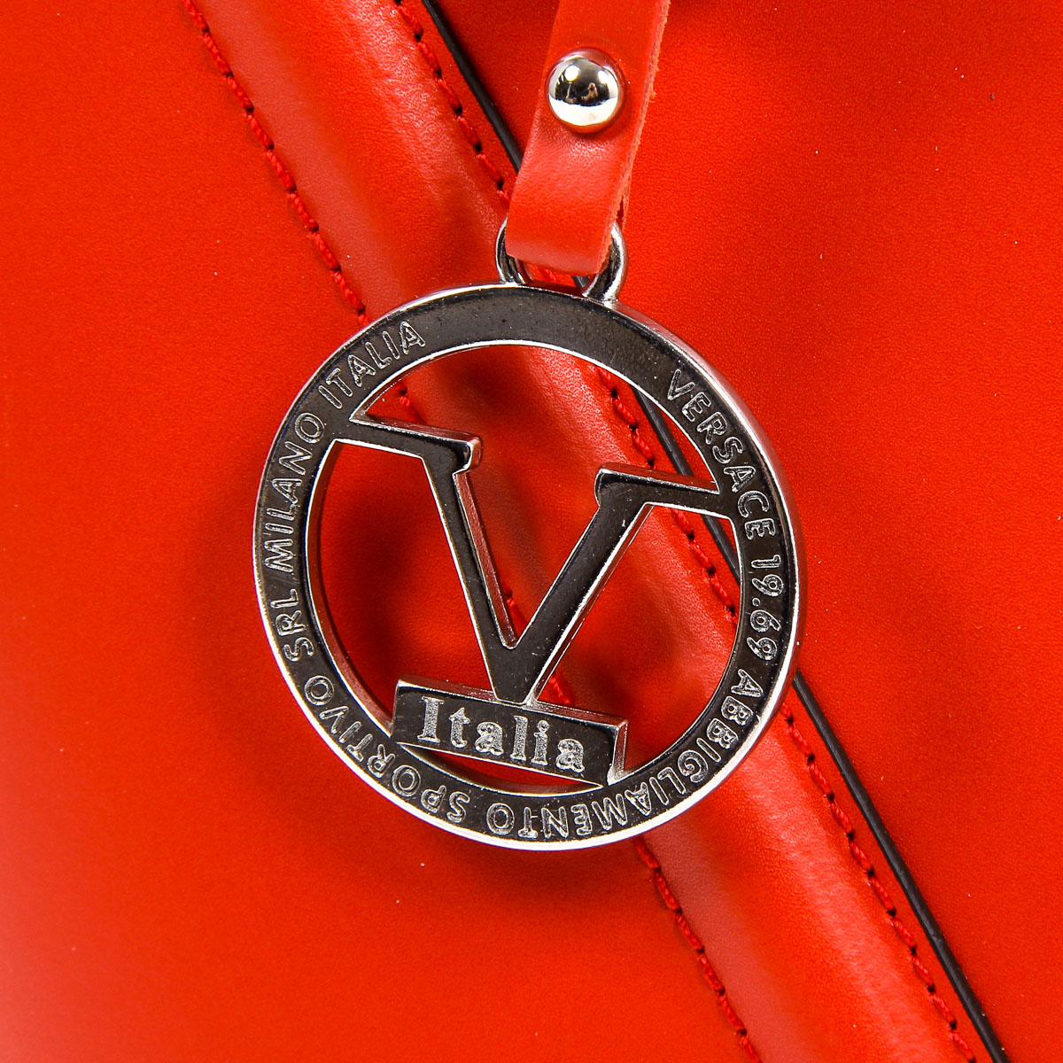 Bolso de mano para mujer V 1969 Italia V008-S RUGA ROSSO