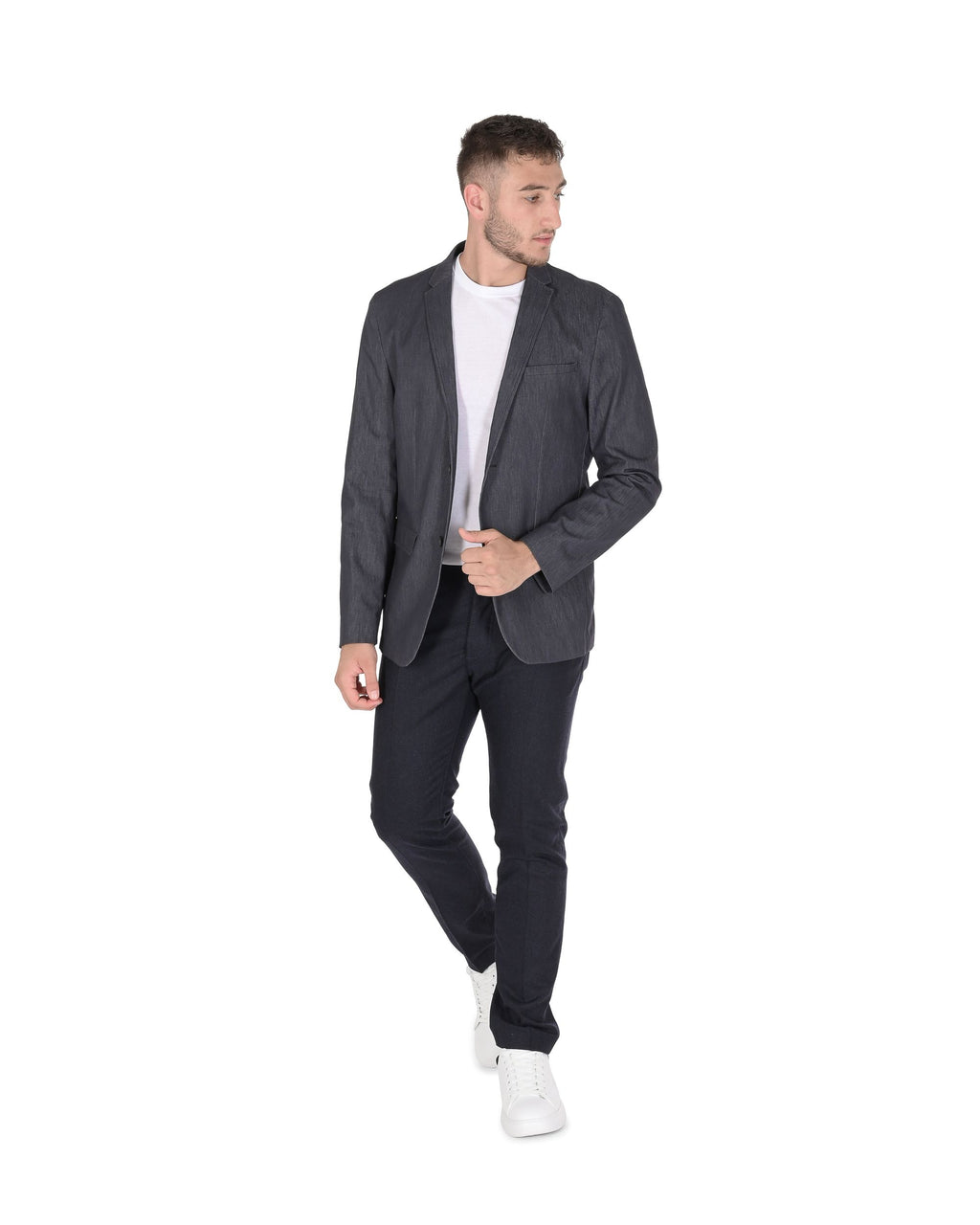 Calvin Klein Mens Blazer Blue K10K100801478