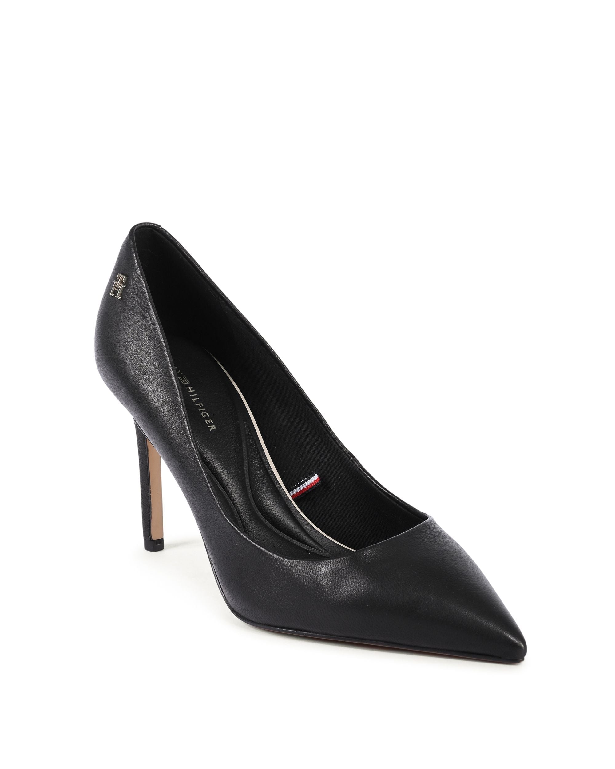 Tommy Hilfiger Womens Heels Black FW0FW07861BDS