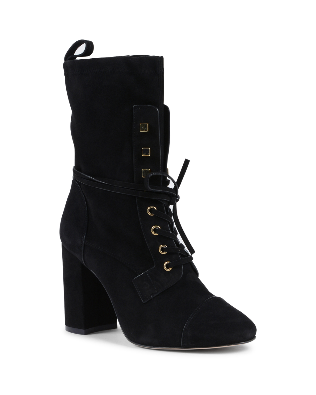 Bota corta Stuart Weitzman para mujer, color negro, VERUKA