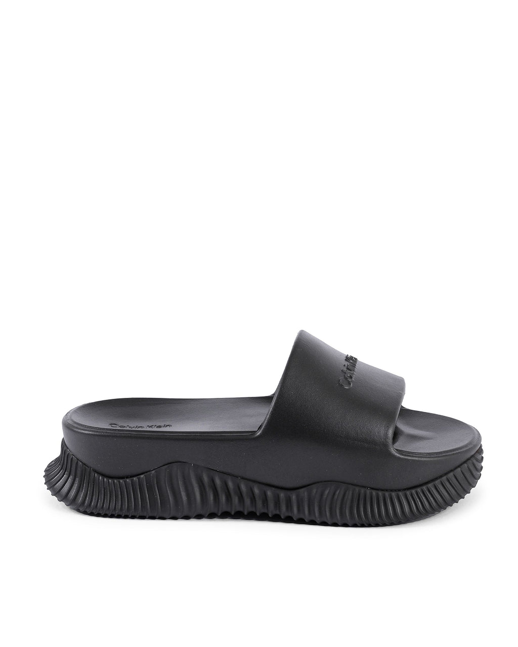 Chanclas Calvin Klein para mujer negras HW0HW01973BEH