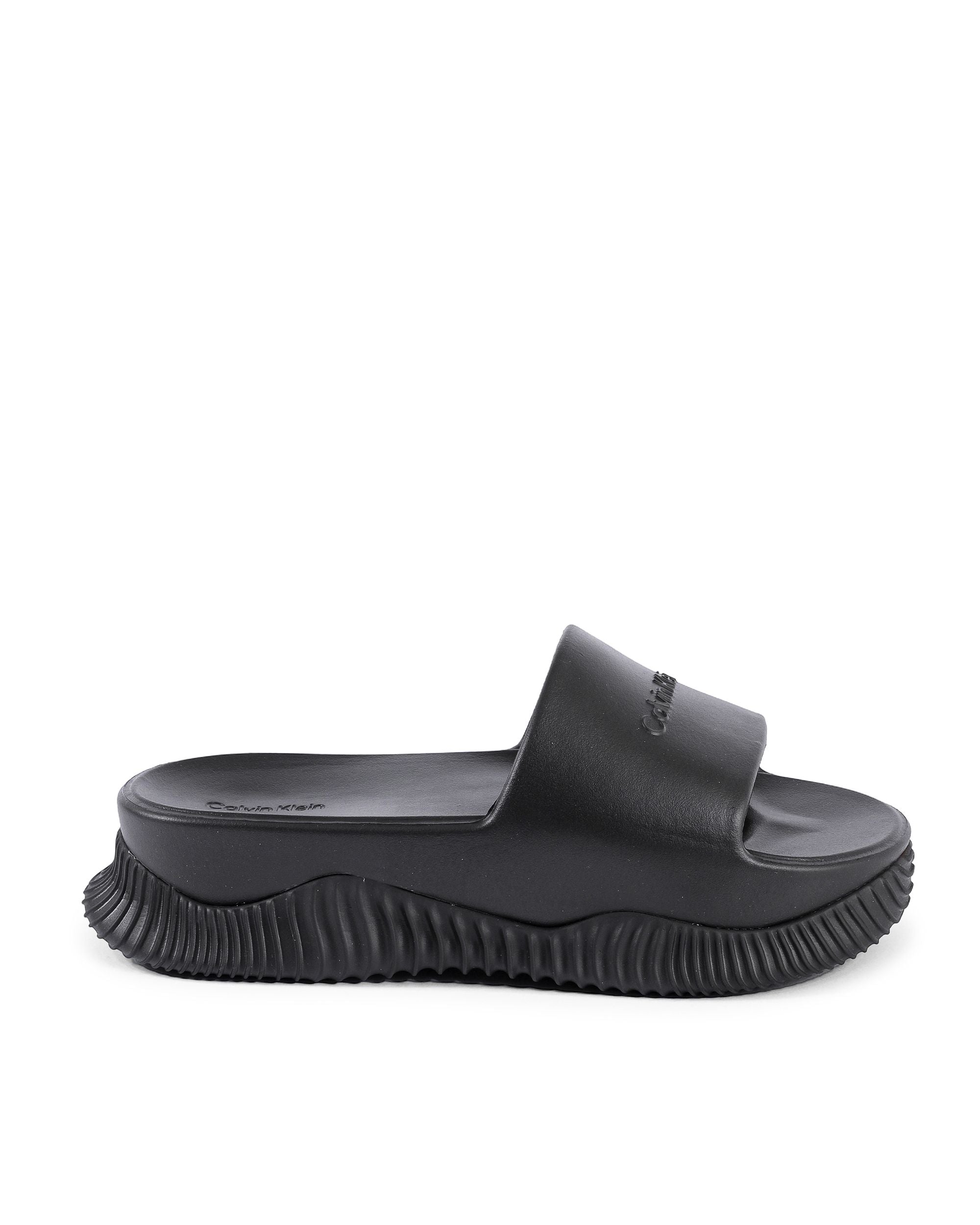 Chanclas Calvin Klein para mujer negras HW0HW01973BEH