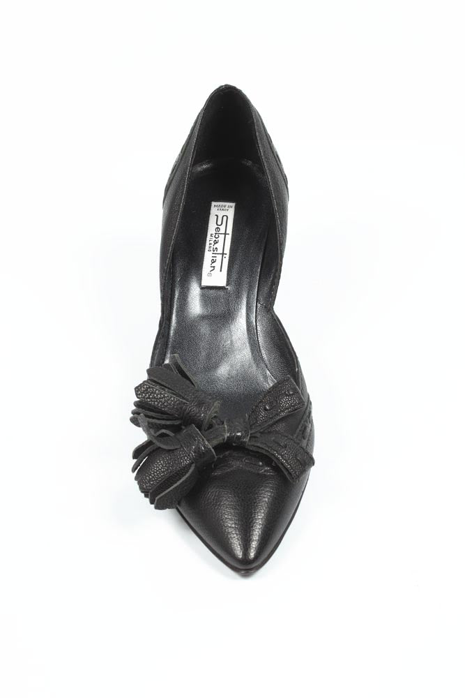 Zapatos de salón para mujer Sebastian Milano S1980 NEGRO