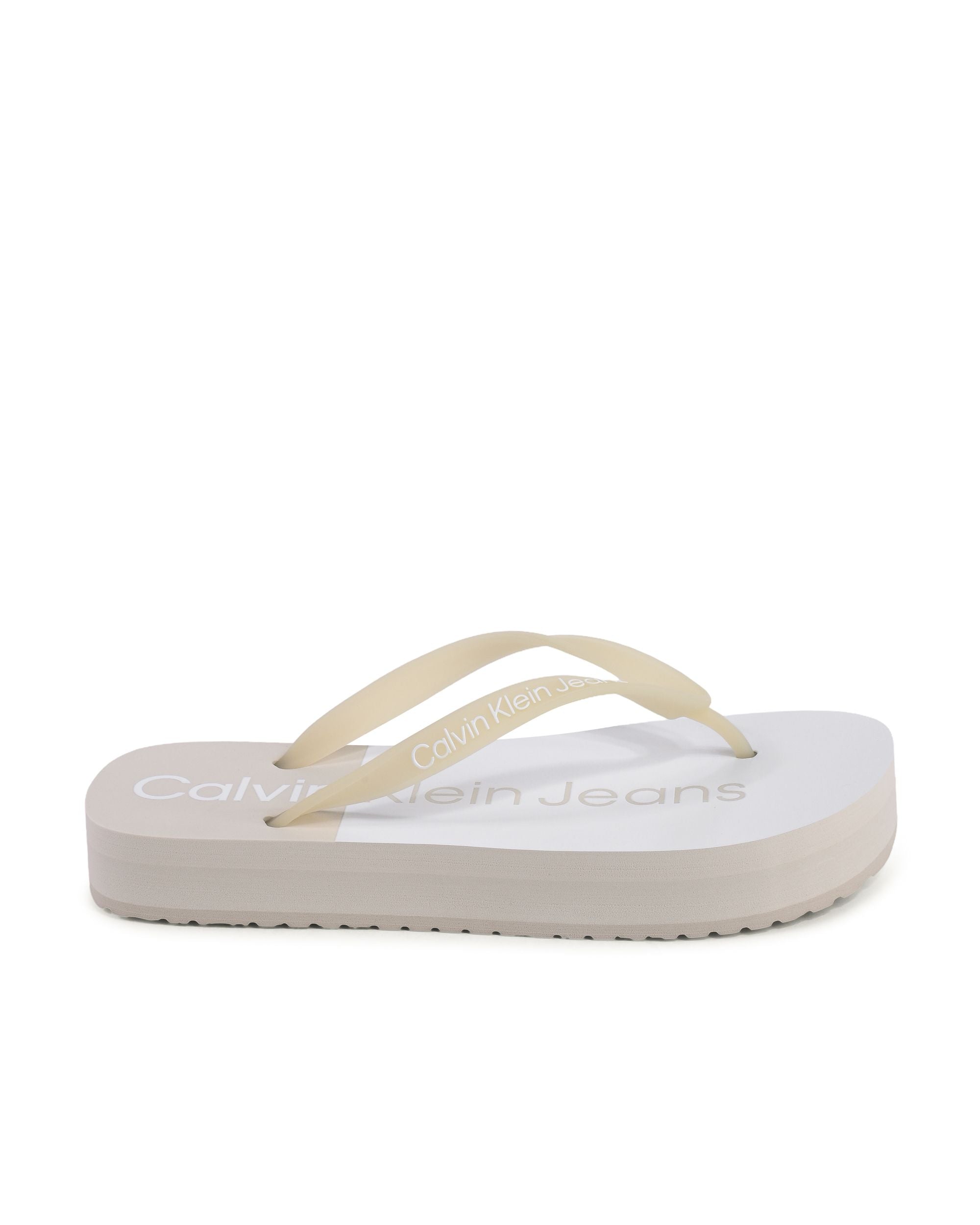 Chanclas Calvin Klein para mujer negras YW0YW0161701N