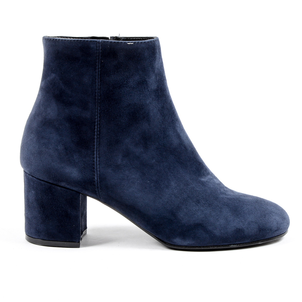 V 1969 Italia Botín de tacón para mujer Azul MAD
