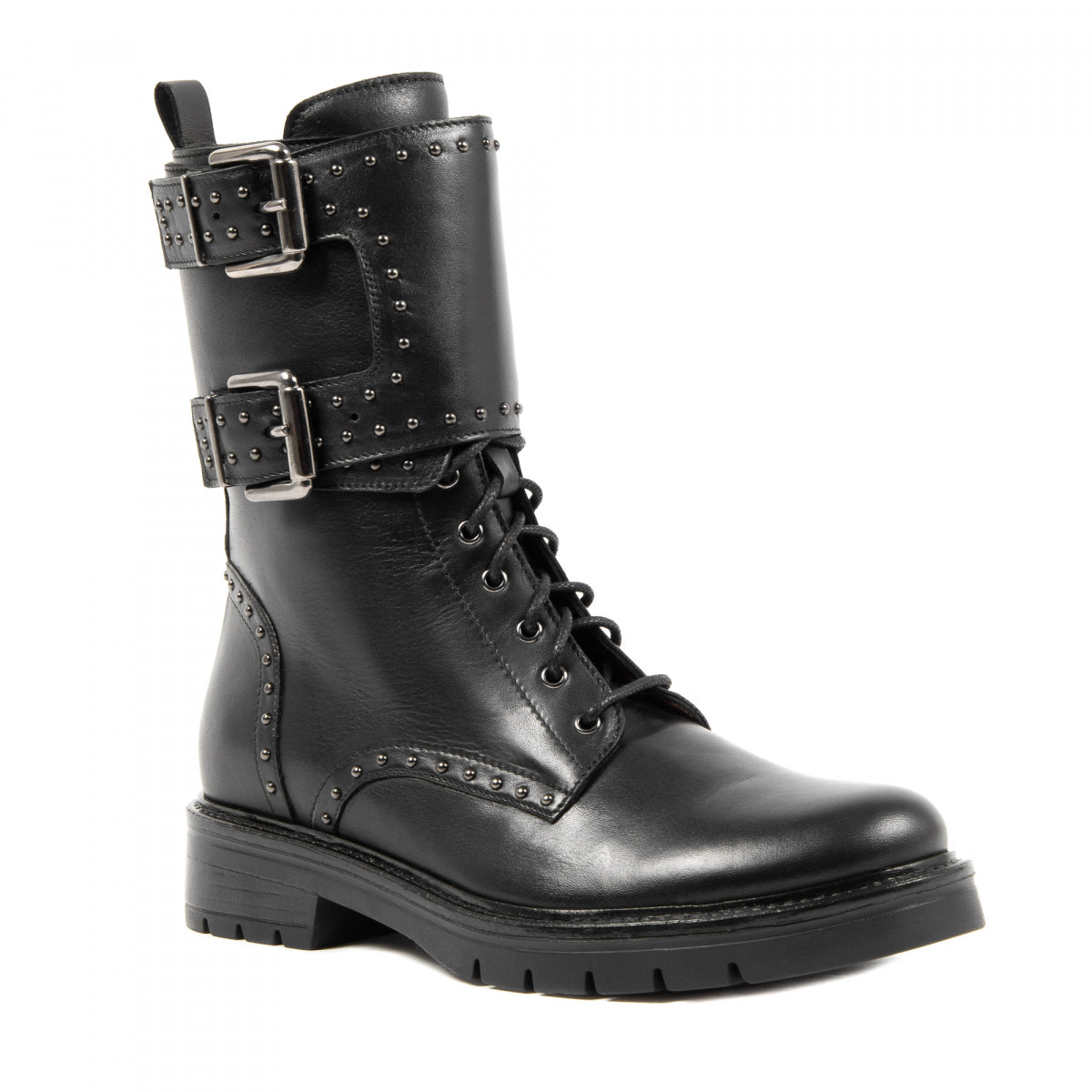 Bota corta de otoño negra 