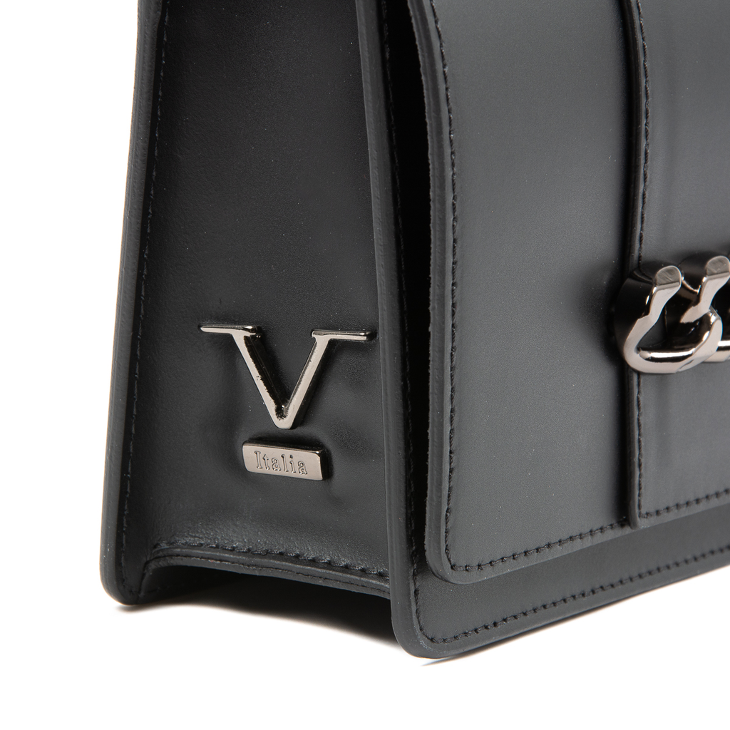 V 1969 Italia Bolso de mano para mujer DIADEMA negro