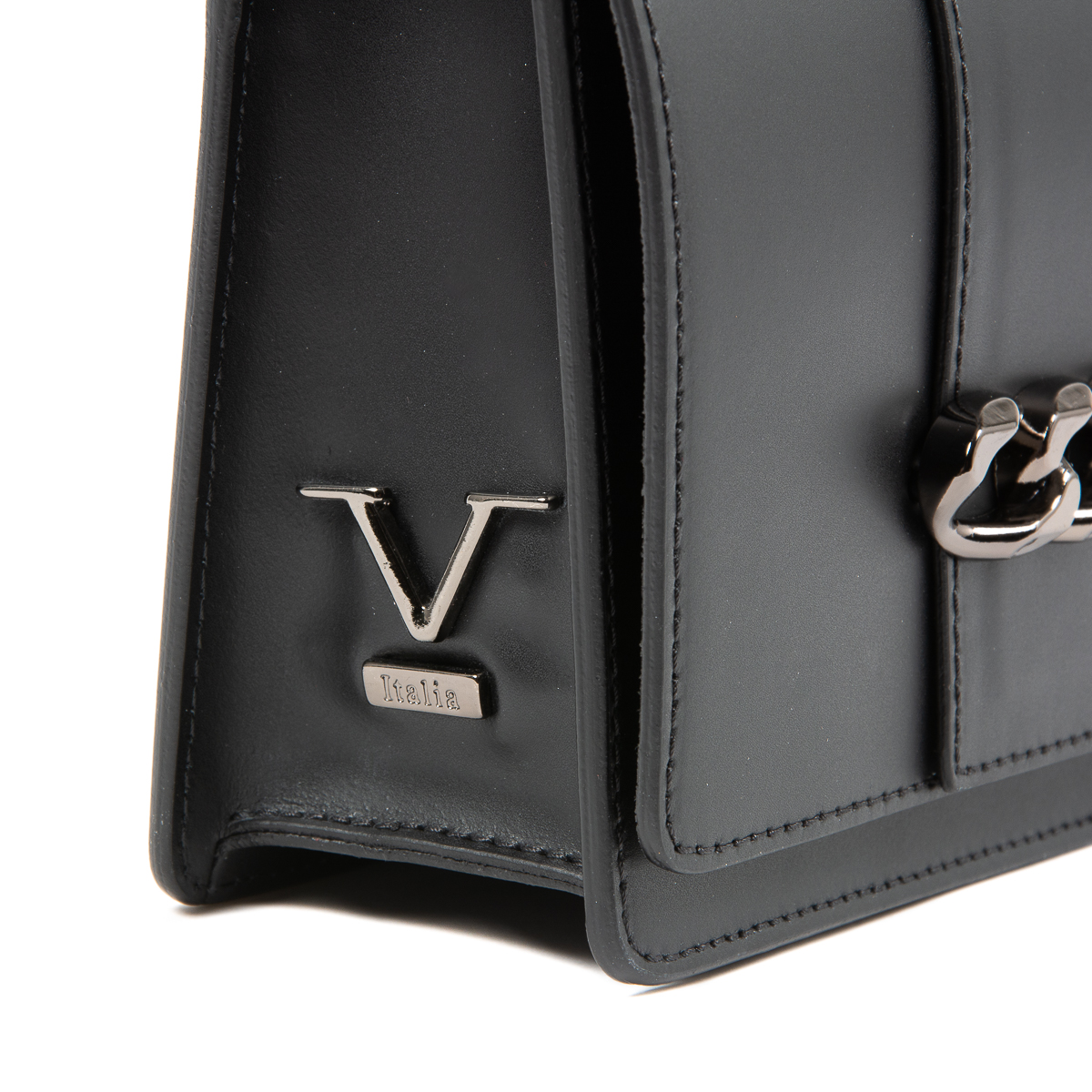 V 1969 Italia Bolso de mano para mujer DIADEMA negro