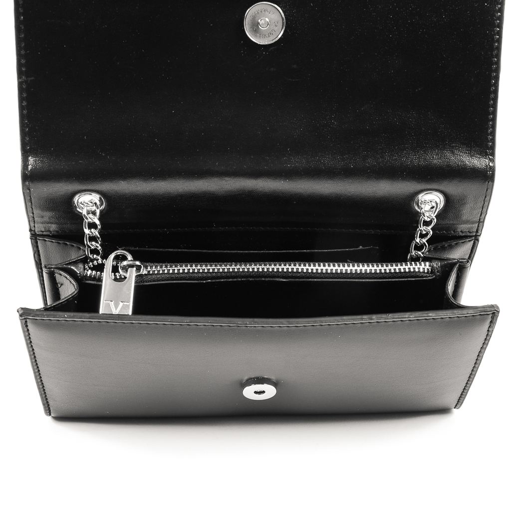 V 1969 Italia Womens Handbag Black BOLLA