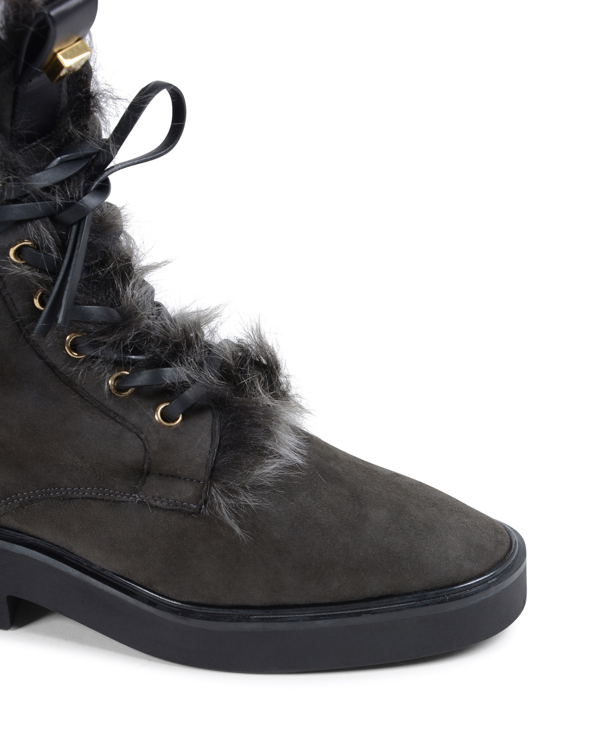 Bota corta Stuart Weitzman para mujer, gris oscuro, JISSIKA