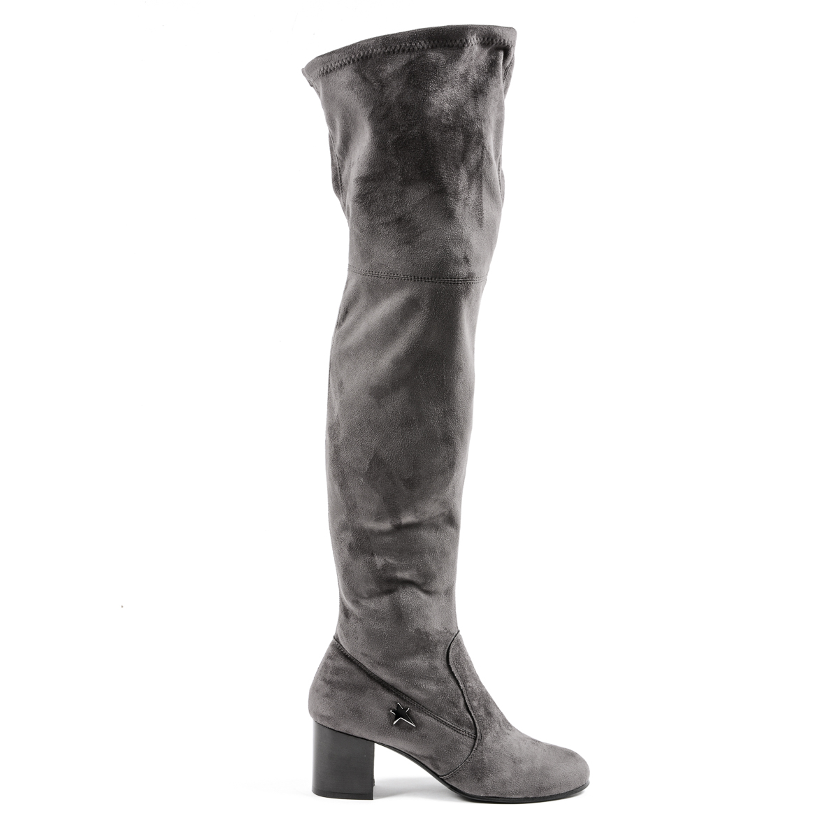 Andrew Charles Womens High Boot Grey MARIAH