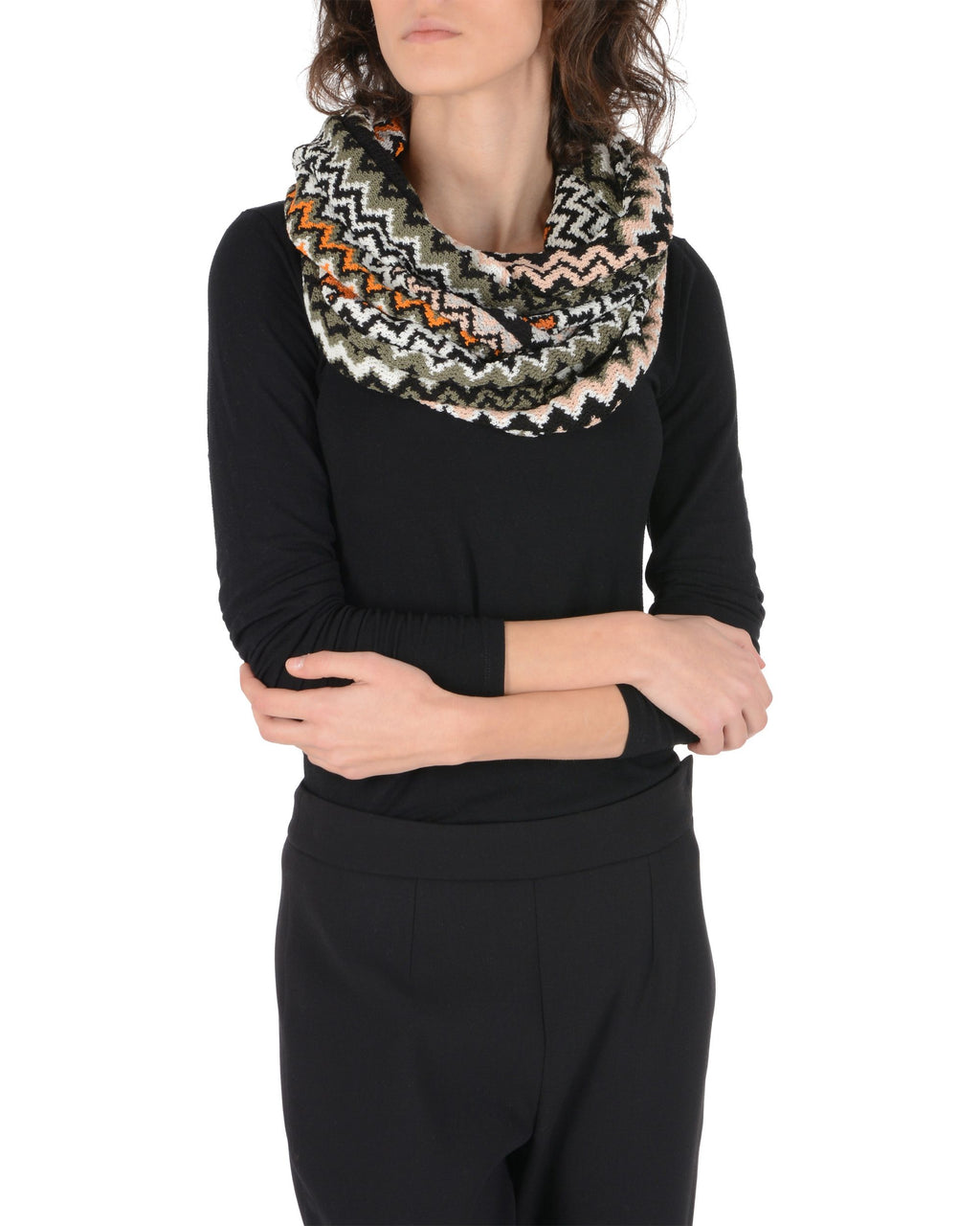 Calentador de cuello Missoni para mujer multicolor CO12WMD55300003