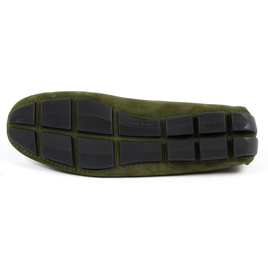 Mocasines V 1969 Italia para hombre, color verde, KARL