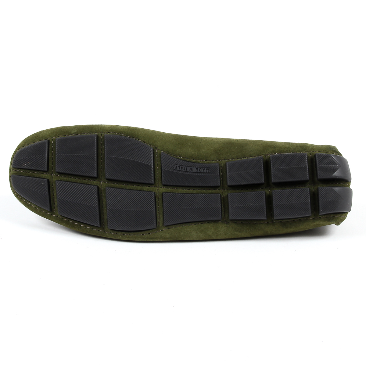 Mocasines V 1969 Italia para hombre, color verde, KARL