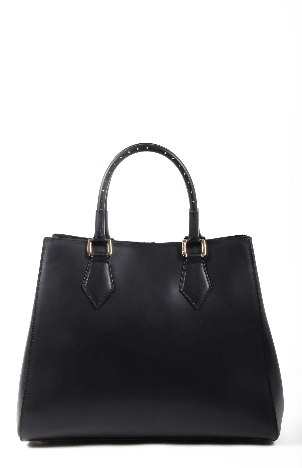 Bolso de mano para mujer V 1969 Italia G550-52 RUGA NERO