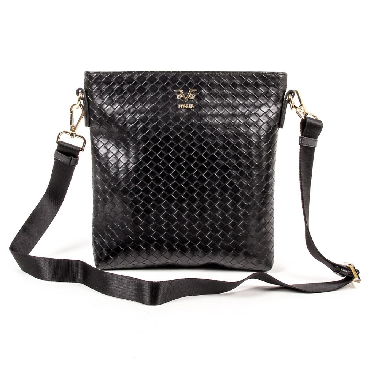 Bolso de hombre V 1969 Italia V1969008 NEGRO