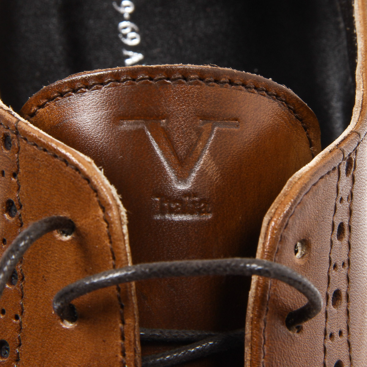 V 1969 Italia Mens Brogue Oxford Shoe