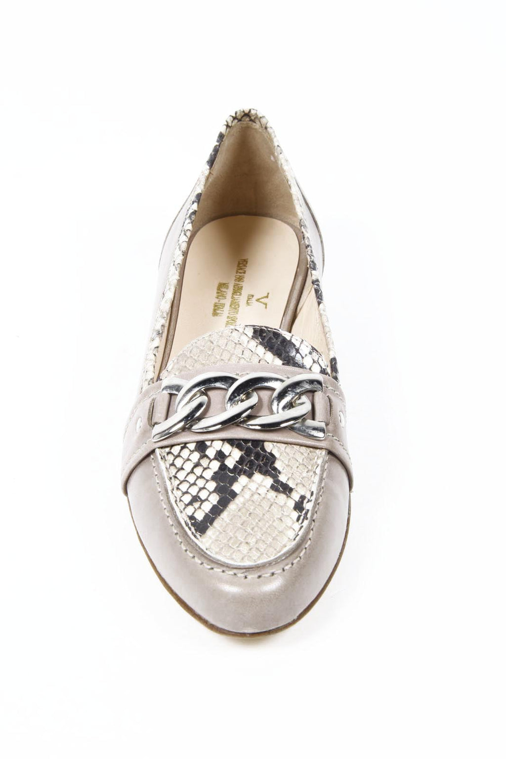 Mocasín mujer V 1969 Italia 7016 Capretto Beige