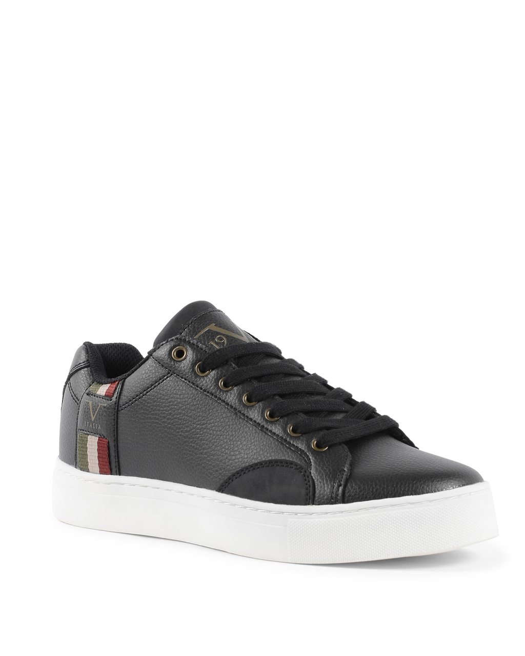 19V69 Italia Mens Sneaker Black VI21SC0004 BLACK