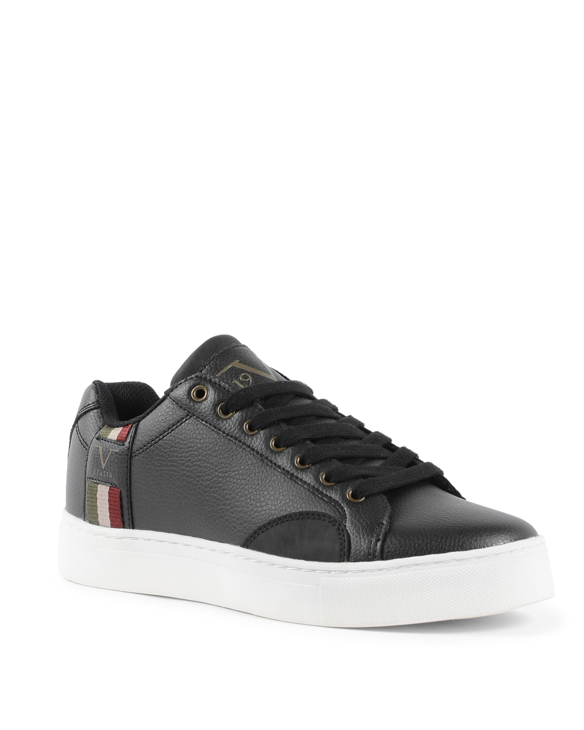 19V69 Italia Mens Sneaker Black VI21SC0004 BLACK
