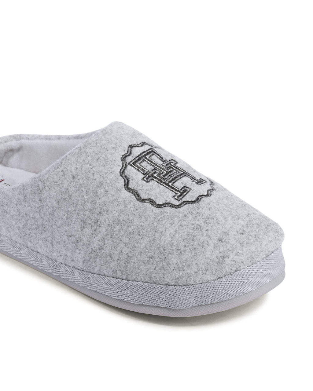 Pantuflas Tommy Hilfiger para mujer, color gris, FW0FW07433PQU