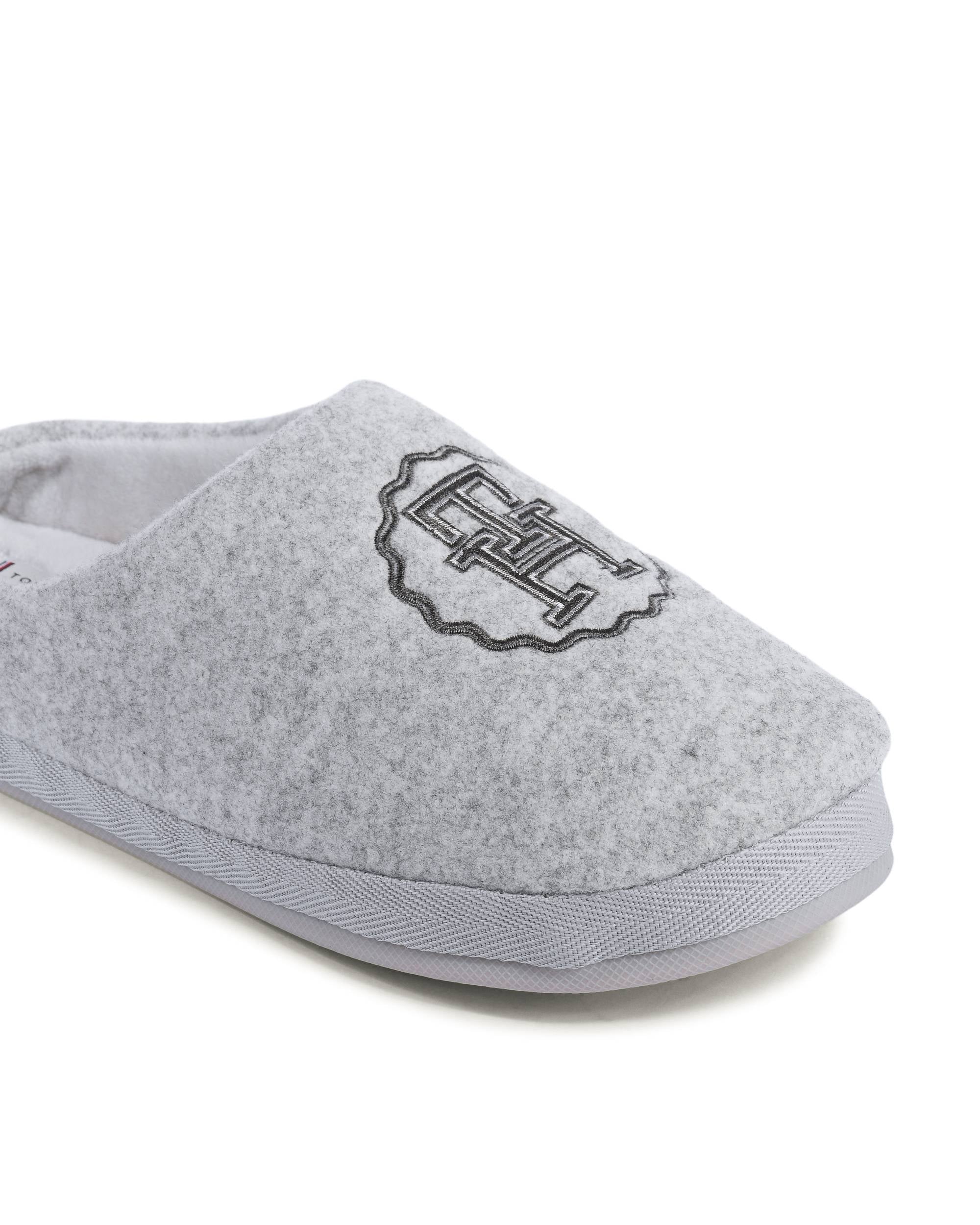 Pantuflas Tommy Hilfiger para mujer, color gris, FW0FW07433PQU