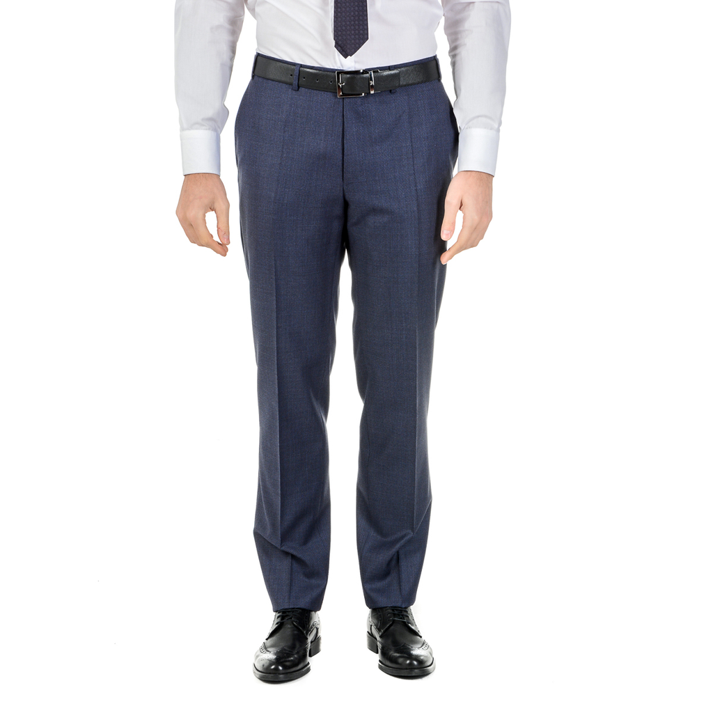 Canali Mens Suit Long Sleeves Blue