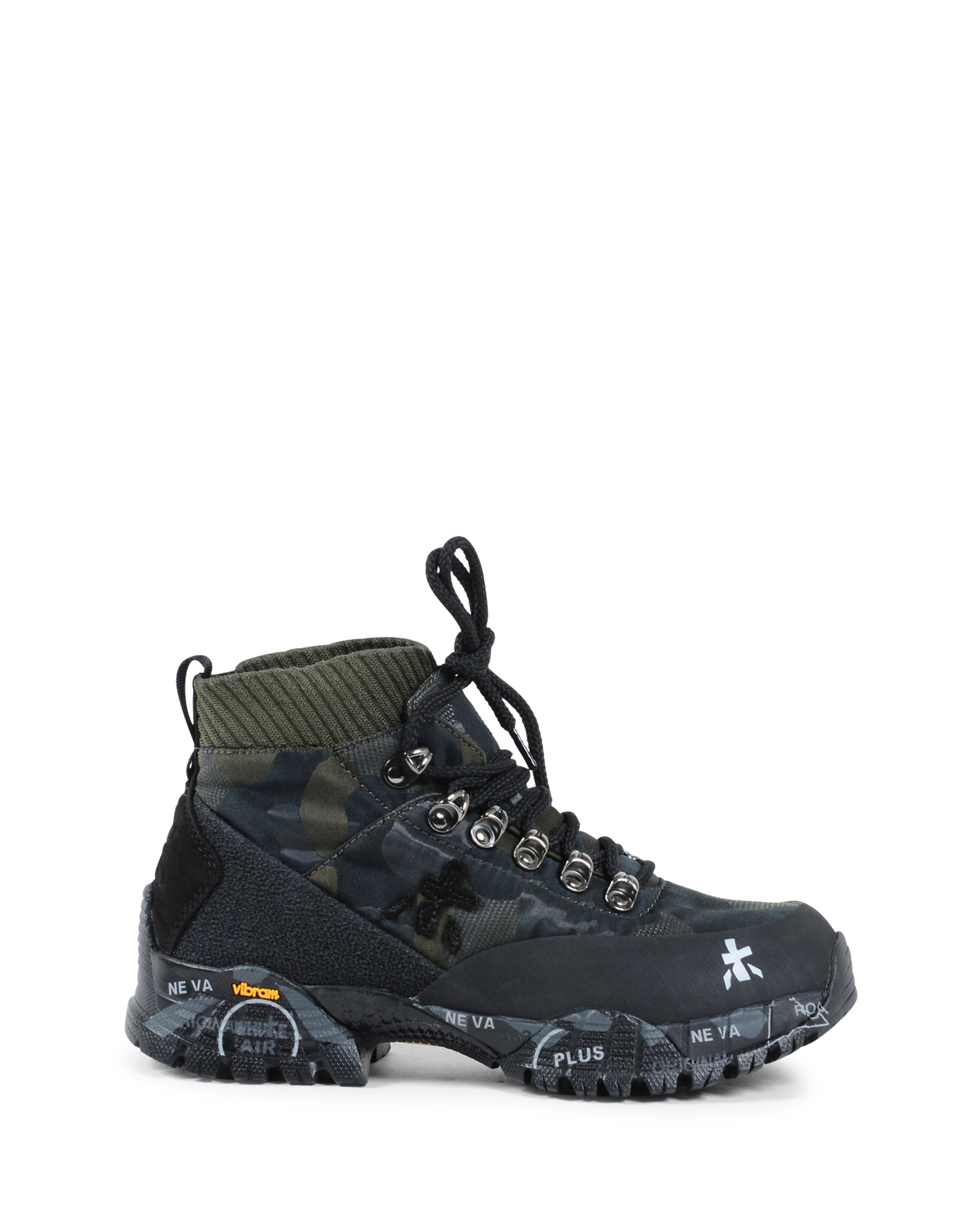Premiata Womens Trekking Sneaker Military Green LOUTRECK 124