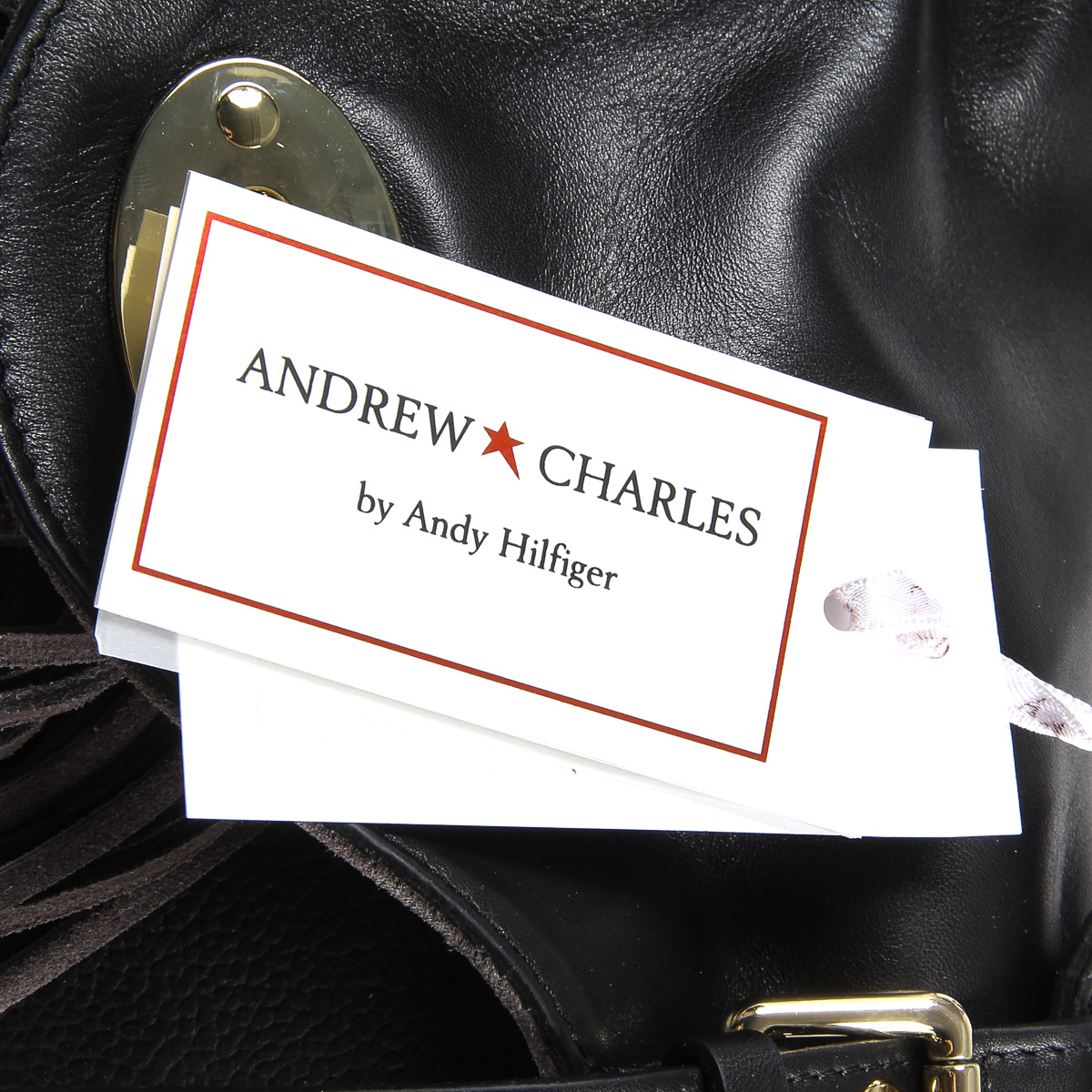 Bolso de mano para mujer Andrew Charles negro LUCY