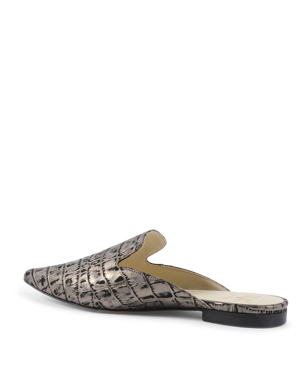 19V69 Italia Chanclas Mujer Plata SABOT DAMITA COCCO CANNA FUCILE