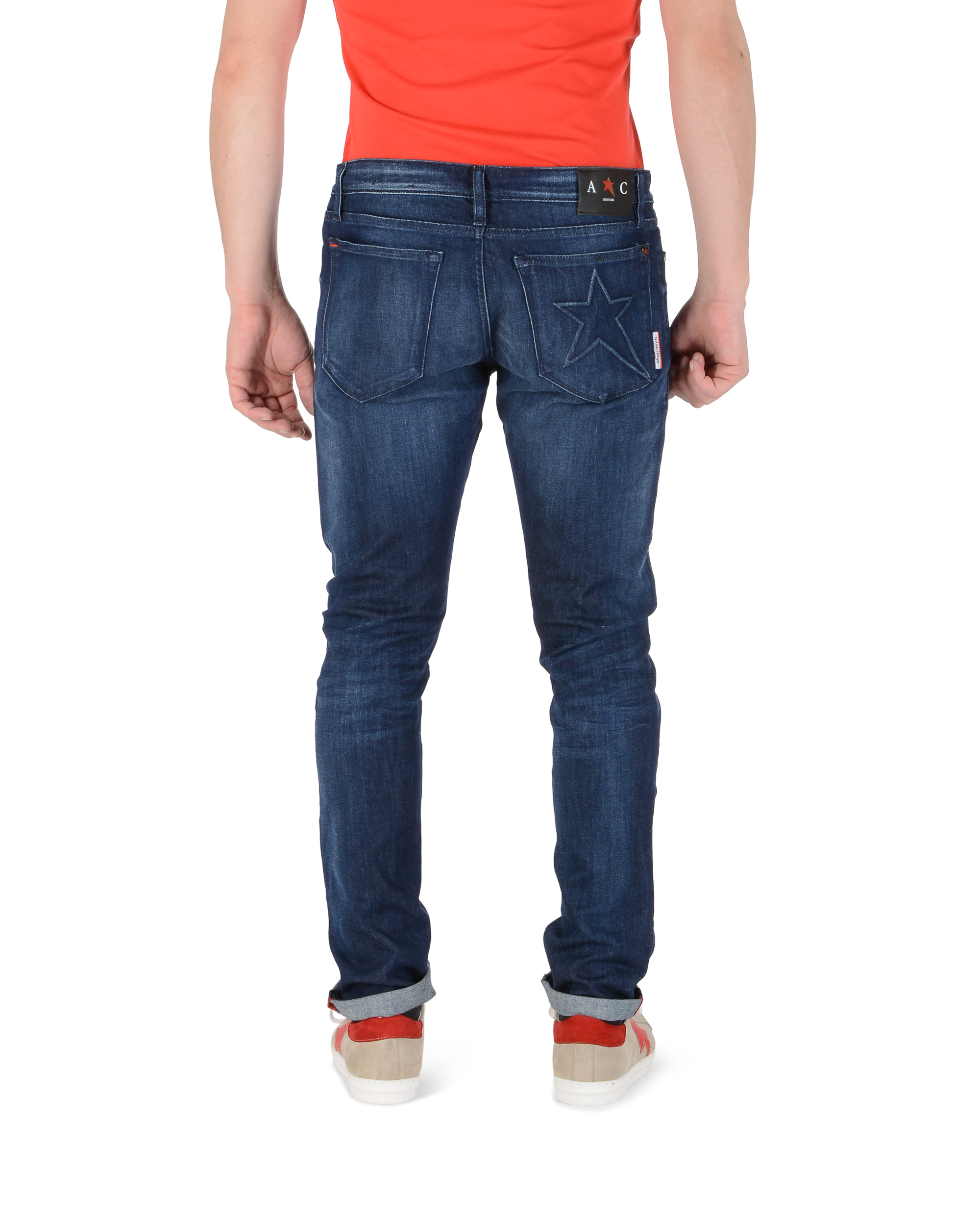 Vaqueros Andrew Charles para hombre de corte regular AN42 THOMAS