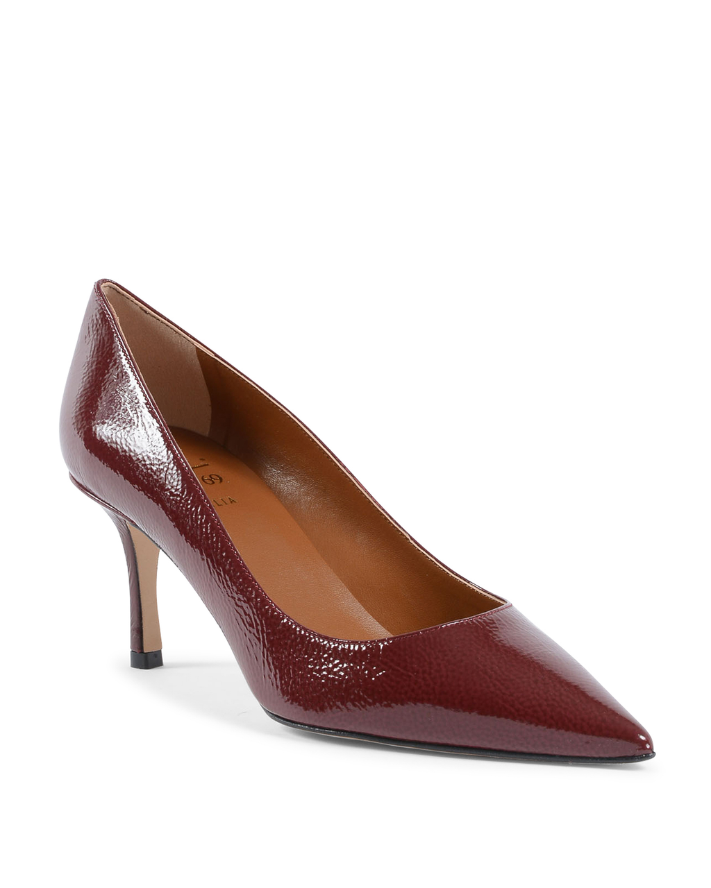 19V69 Italia Womens Pump Bordeaux INES65 CHERRY PATENT