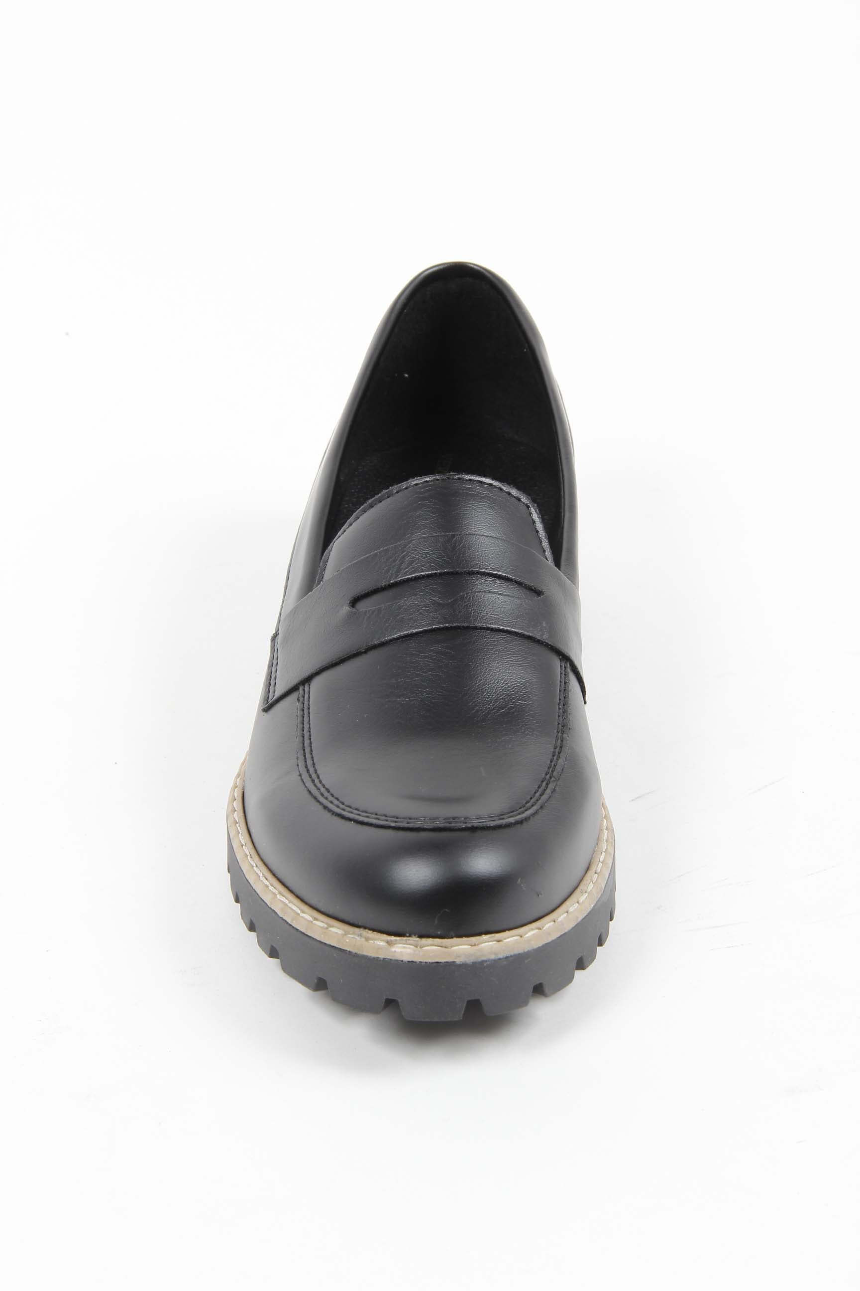 Mocasines italianos para mujer V 1969 MARGIE 3 PRINC. NERO