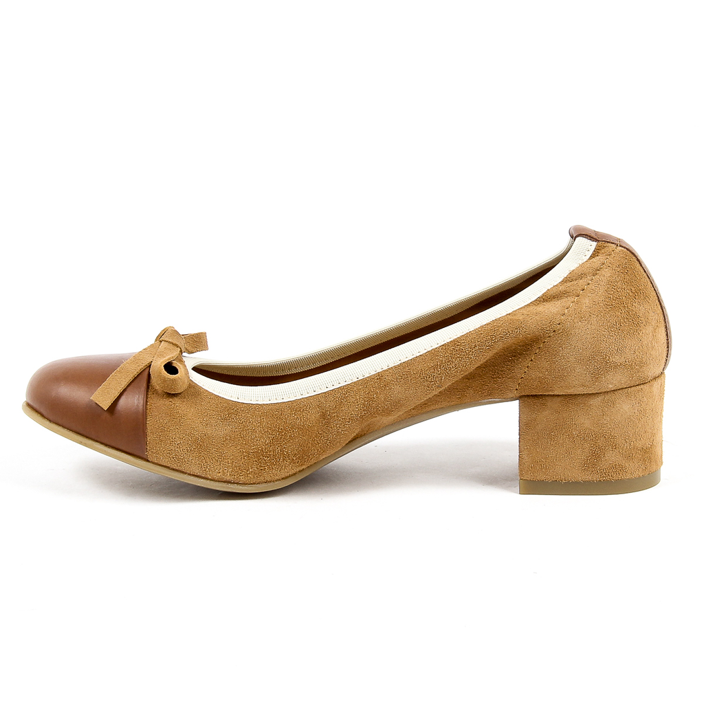 V 1969 Italia Womens Ballerina Brown REGINA